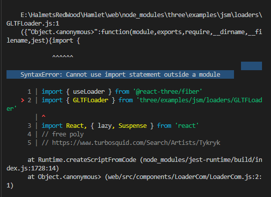 Syntaxerror: Cannot Use Import Statement Outside A Module - Get Help And  Help Others - Redwoodjs Community